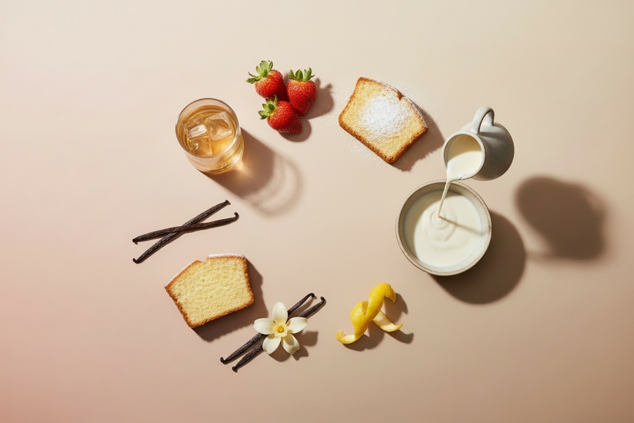 revise the image to delete the perfume in the middle